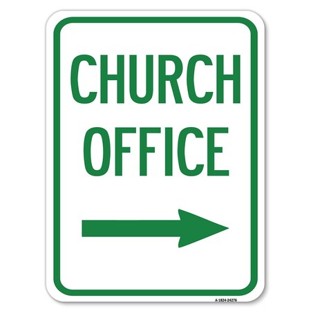 Signmission Safety Sign, 18 in Height, Aluminum, 24 in Length, 24276 A-1824-24276